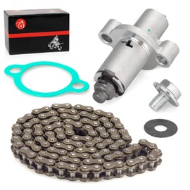 Cam Timing Chain & Tensioner w/Gasket For Yamaha Timberwolf 250 YFB250 MOTO-4 YFM 200 250 BearTrack Big Bear Bruin 250 YFM250 TW200