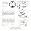 ASD 6 Pack LED Recessed Lighting 6 Inch 15W, 5