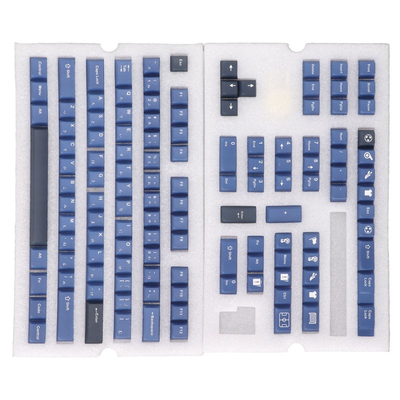 PBT Keycaps 128 Keys Japanese Keycaps Cherry Height DIY Practical