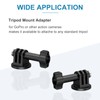 LANXIRE Tripod Mount Adapter 1/4" Screw Hole for Gopro DJI