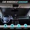 Car Windshield Sun Shade - Reflector Sunshade Offers Ultimate Protection