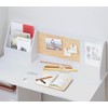 UTEX Kids Study Desk with Storage, Wooden Children School Study