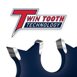 Norske Tools NCSBP287 5-3/8 inch x 24T Reversa Cut Thin Kerf Framing Saw Blade Japanese Steel 5/8 inch Bore with 2 Bushings One Blade with Double Life Time