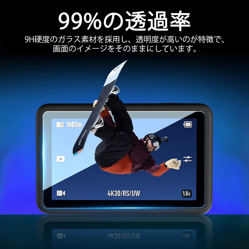 For Osmo Action 5 Pro Glass Film, Protective Film [2