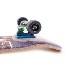 SPITBOARDS Fingerboard Urethane Wheels 60D with Real Ball Bearings Professional CNC Quality - Grey