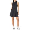 Callaway Women's Racer Back Sleeveless Flounce Dress, Caviar, Small
