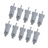 10Pcs Cabinet Door Buffer Heavy‑Duty Adjustable Damping Bumper Reinforced Silencer