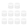 10Pcs 20g Round Empty Container Jar Refillable for Cream Cosmetic