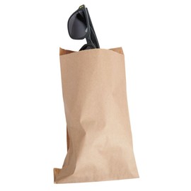 SSWBasics Small Natural Kraft Paper Merchandise Shopping Bags - 6¼”W x 9¼”H - Case of 1000 - Perfect for Greeting Cards, Gifts, Candy, Crafts, Party Favors, Jewelry, Merchandise