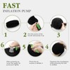 SUBORAWOS Golf Smart Inflatable Ball, Golf Swing Trainer, Training Aid