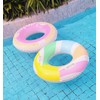 2 Pack Large Inflatable Pool Float for Adults 36 Inch