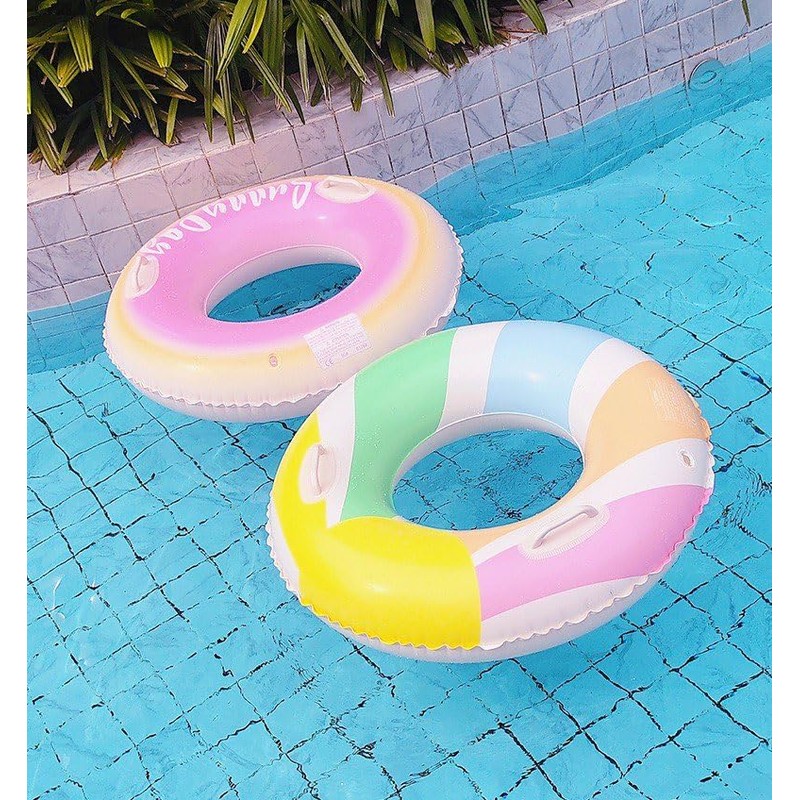 2 Pack Large Inflatable Pool Float for Adults 36 Inch