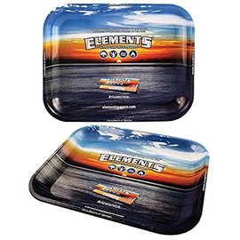 Elements Small Metal Rolling Tray - 28cm x 18cm