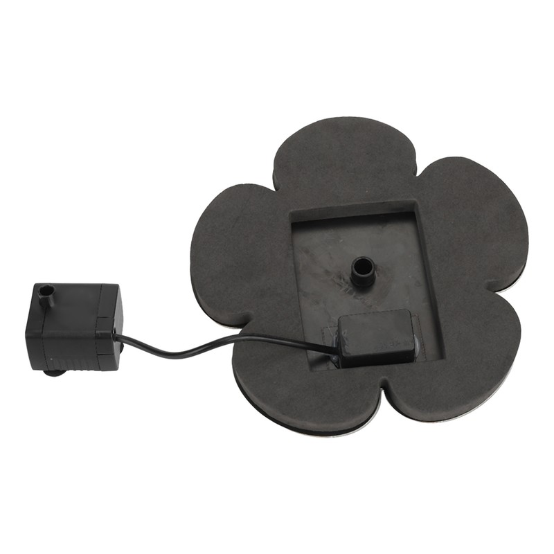 Solar Fountain Solar Powered Plum Blossom Style Fast Start Up