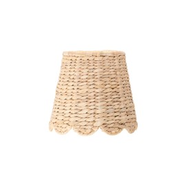 Zafferano, Poldina Water Hyacinth Cover, Hand Woven for Table Lamp, Cover Compatible with Poldina Lamps, Handmade, Ø14.5 x 12.5 cm