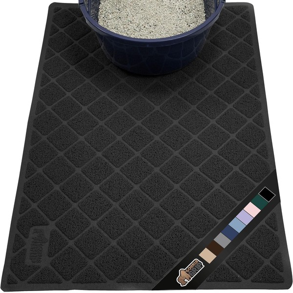 The Original Gorilla Grip Water Resistant Cat Litter Box Trapping