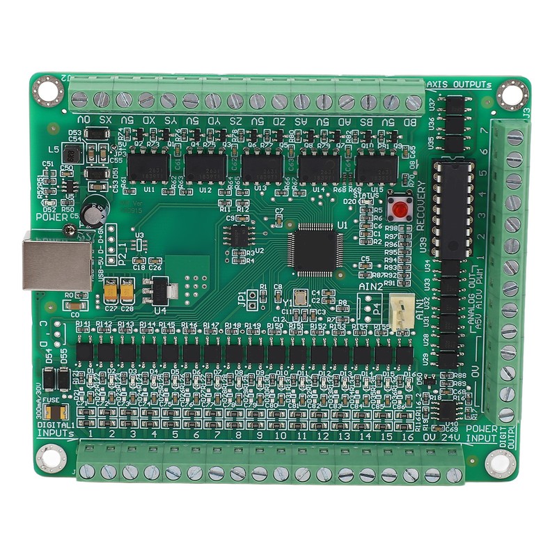 USB Motion Card 500KHZ CNC 5 Axes Breakout Board Stepper