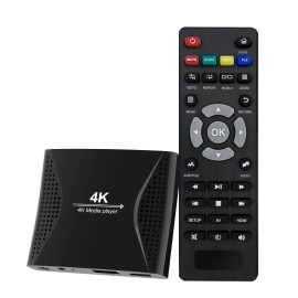 ACEMAX 4K Ultra-HD Digital Media Player for USB Drives and MicroSD Cards with...