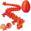 Jiounie Dragon Egg with Dragon, 3D Printed Dragon Egg, 3D
