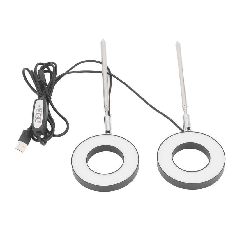 Plant Light Rings Full Spectrum Stretchable 2 Head 4 Speed