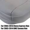 NLQR Front Driver or Passenger Side Bottom Replacement Leather Seat