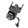 Smart Outdoor Camera 4MP Wireless Three Lens Remote Monitor Auto