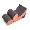 Petface Gingerbread Man Cardboard Scratcher Pack of 1, Brown