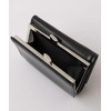 X-Girl LOGO PLATE MINI WALLET Trifold Wallet, black, One size