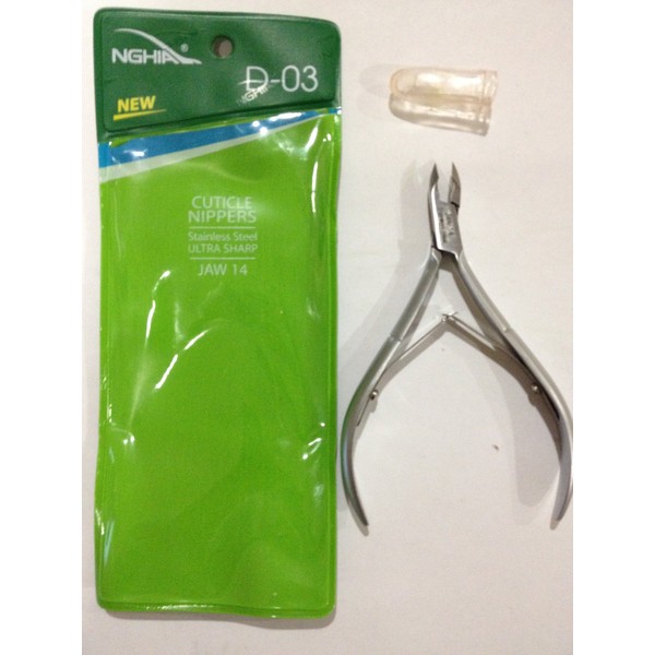 Nghia Stainless Steel Cuticle Nipper C-04 (Previously D-03) Jaw 14