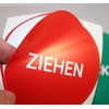 PVC Sticker Door Sign Press and Pull (Single) Diameter 9.5