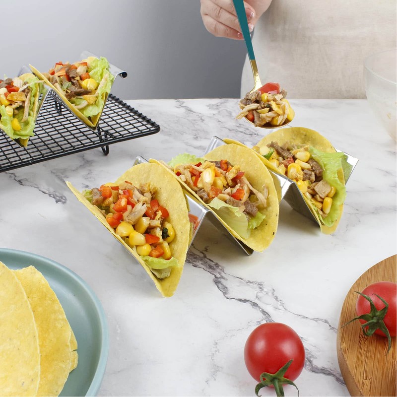 Taco Holder Rapid Heating Fill and Serve Tacos with Ease
