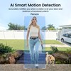 AOSU Wireless Doorbell Camera, 170° Ultra Wide Viewing Angle, Intelligent