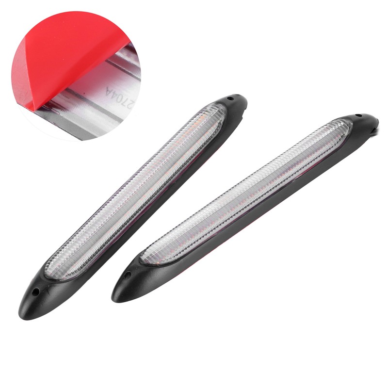 Pair of LED Daytime Running Lamp Strip Turn Signal White