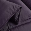 Chezmoi Collection 3-Piece All Season Oversized Queen Comforter Set Dark