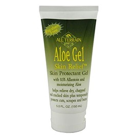All Terrain Aloe Gel Skin Relief Skin Protection Gel (150ml, Paraben Free (100% Natural)) by All Terrain