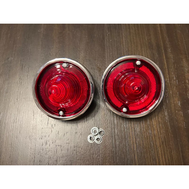 KK 1960 Impala Ful-Size Tail Lamp lens Assembly Pair