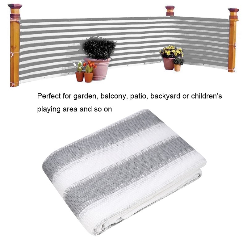 0.9*5m Balcony Privacy Screening Cover Deck Private Fence Wind Sun
