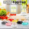 CE Compass Hard Soft Boiled Egg Cups Set of 4