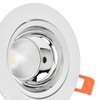 LED Downlight Aluminum Adjustable Angle Dustproof Ceiling Embedded Spotlight for