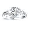 Molioaki Women's Engagement Ring 925 Silver Wedding Rings Women Diamond