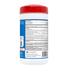 The Pharma-C Company - Toallitas de alcohol isopropílico al 70 % [40 toallitas] - Antiséptico de primeros auxilios IPA para limpieza de heridas con ta