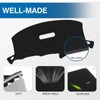 KUST Black Dash Cover for Dodge Caravan/Grand Caravan/Chrysler Town Country