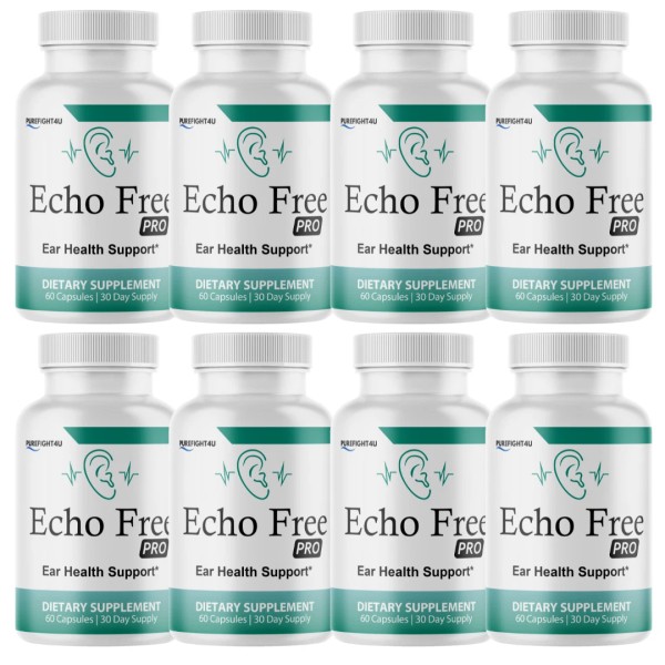 PureFight4U Echo Free Capsules, Natural Formula for Ear Health Supplement