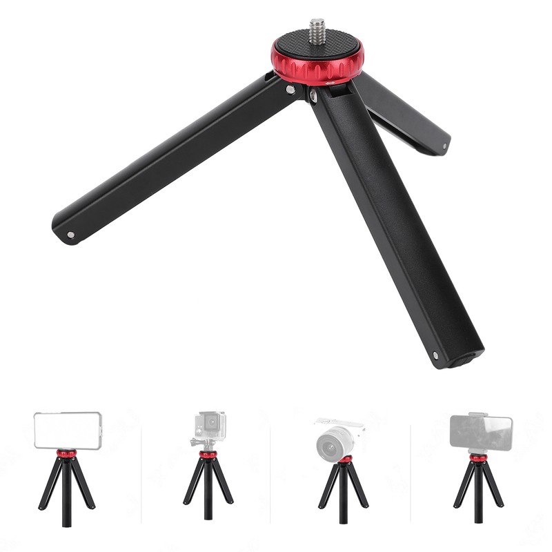 YELANGU Desktop Mini Tripod Portable Lightweight Small Pocket Camera Stand