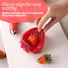 2 PCS Strawberry Huller Tool, StrawberryStem,Strawberry,Cutter,Strawberry Cutter & Stem Remover