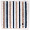 Brooks Brothers 001093-0001-01 Cool Touch Towel Handkerchief Stripe (Blue) Gentleman