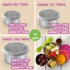 TAVVA Kids Snack Containers for School (12oz/7oz/3oz), Stainless Steel Lunch