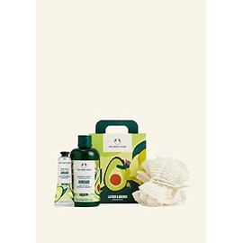 TheBodyShop Lather & Quench Avocado Duo AVOCADO BODY CARE SET NOURISH & HYDRATE • VEGAN, cream, medium