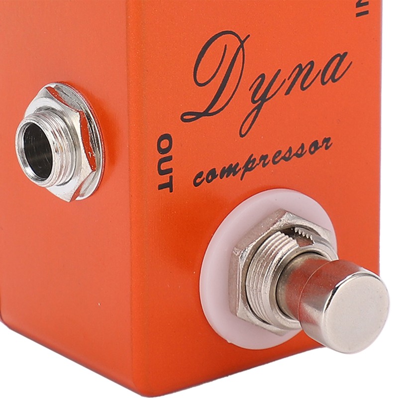 Guitar Effect Pedal Compressor MXR True Bypass Portable Adjustable Instrument