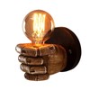 Wall Light Decoration Holder Novelty Fist Shape Wall Lamp Holder